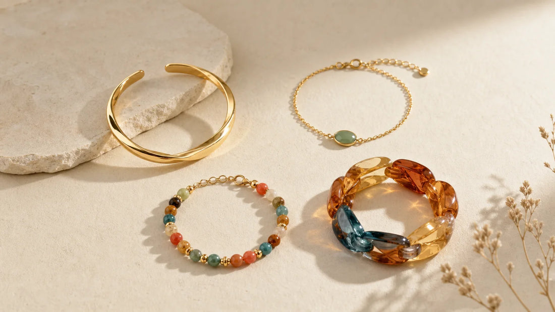 Sélection de bracelets tendance pour femme en 2026