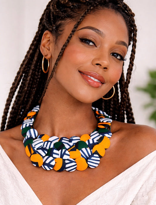 collier-africain-wax-boutons-tissu